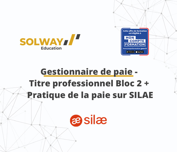 Gestionnaire de paie - Titre professionnel Bloc 2 + Pratique de la paie sur SILAE